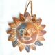Ceramic wall sun