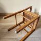 Chaise enfant vintage en bois