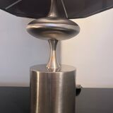 Lampe en acier brossé