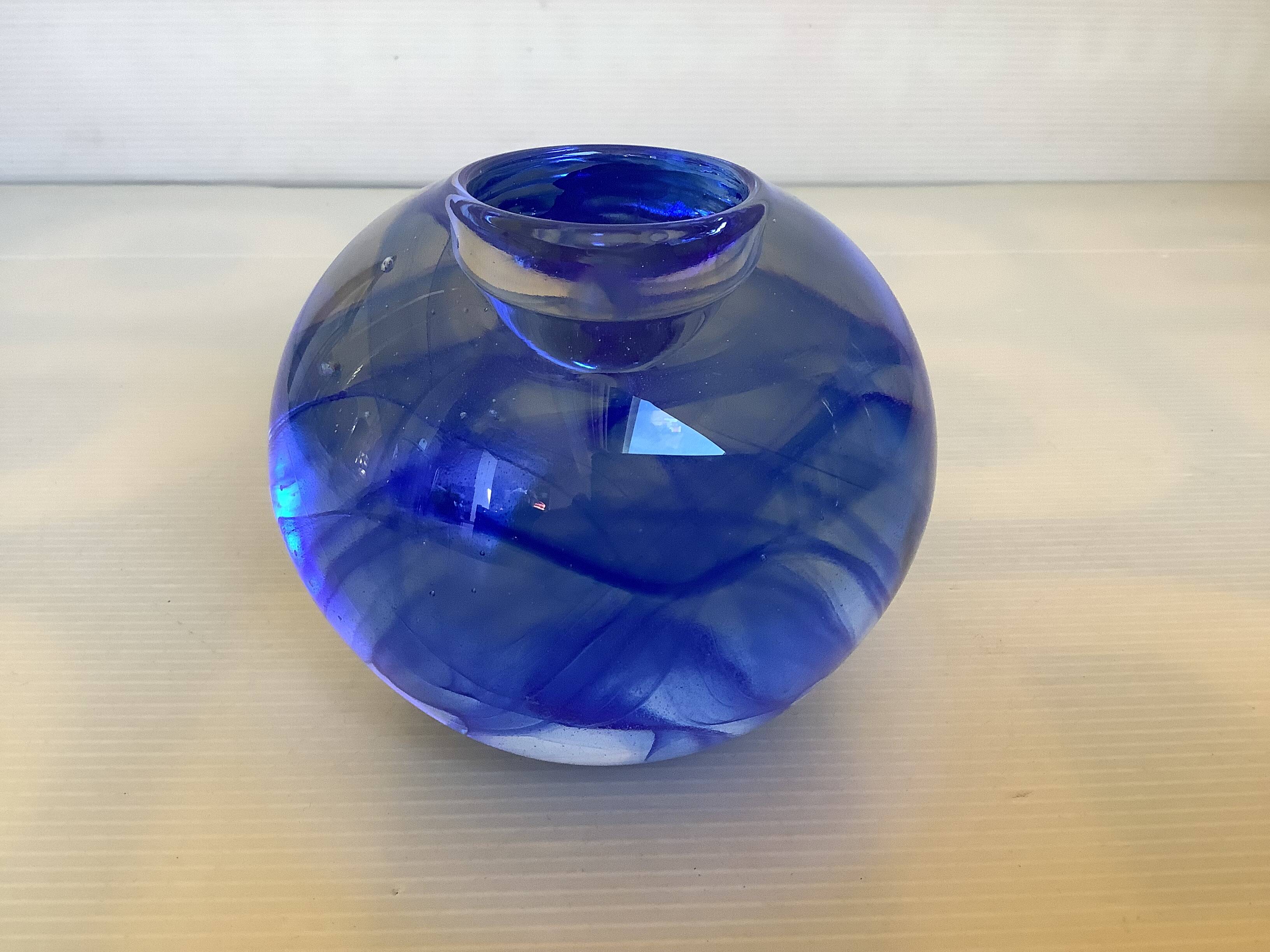 Kosta Boda Sulphide Style Candle Holder