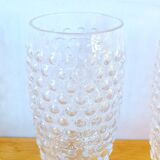 Set of bubble glasses