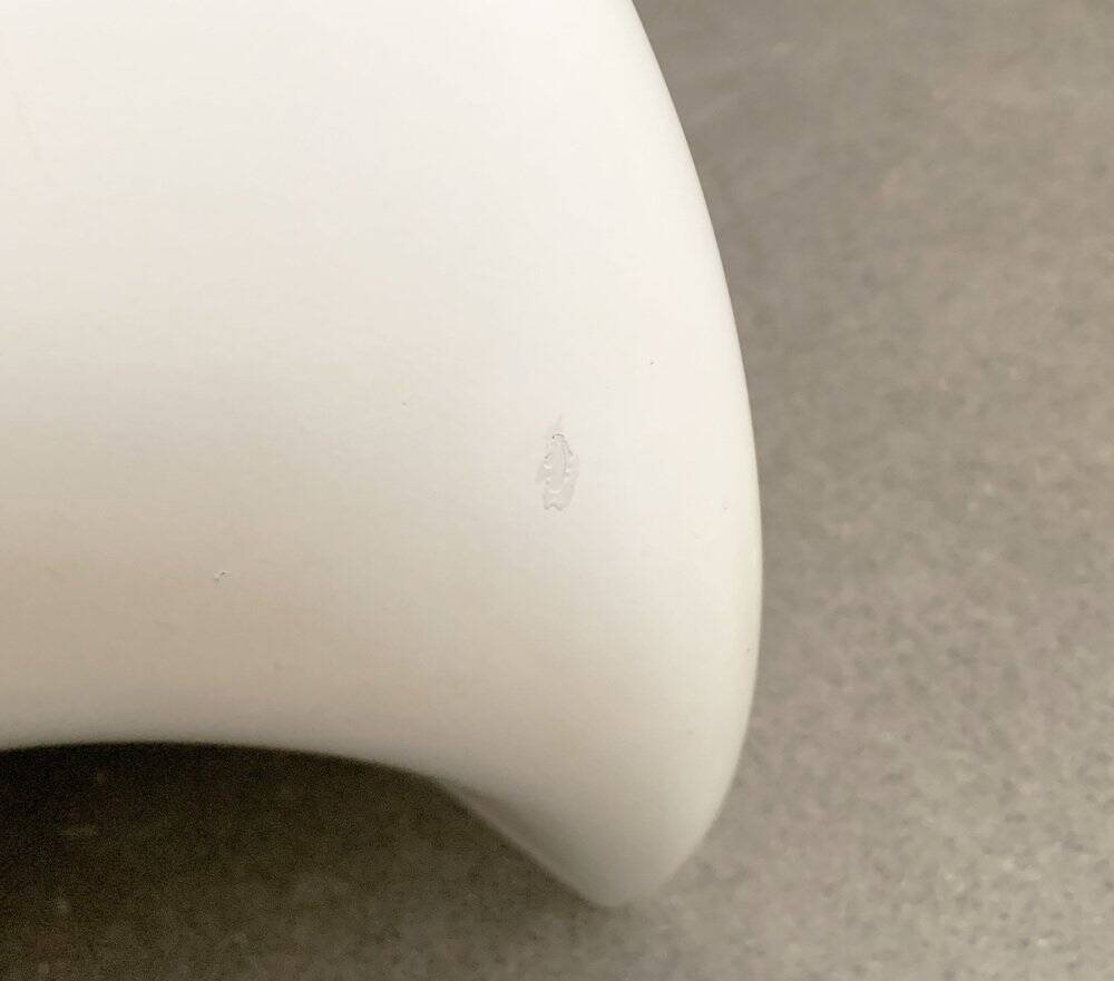 Panton side chairs from the mid-century by Verner Panton for Herman Miller, 1960s.