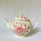 English chintz pink and caffé tea set johnson brothers