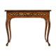 Table d’écriture en marqueterie d’ivoire et de bois précieux