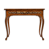 Table d’écriture en marqueterie d’ivoire et de bois précieux