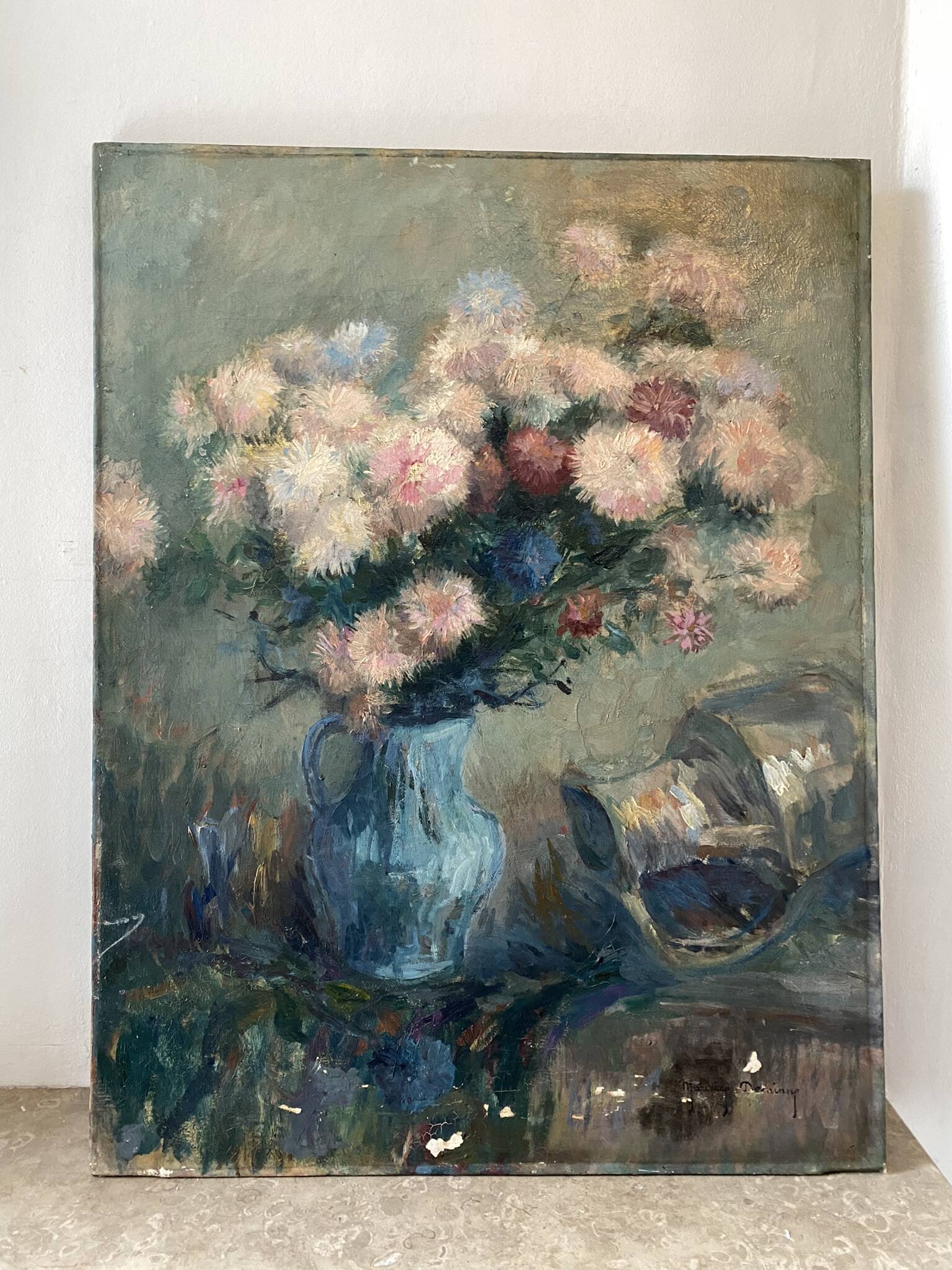 Still life signed Maurice Deminne