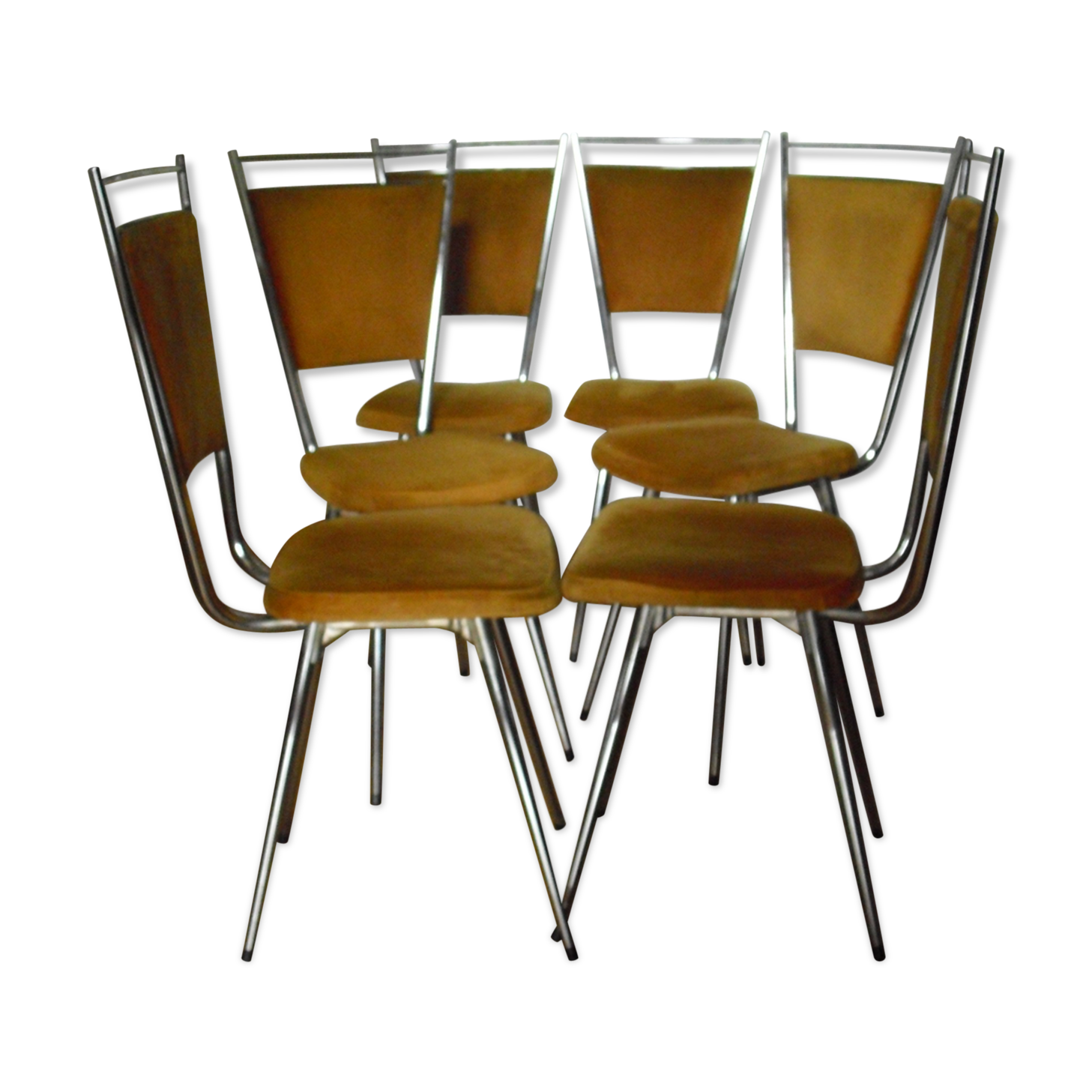 6 chairs tublac seventies