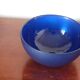 Saladier verre bleu cobalt