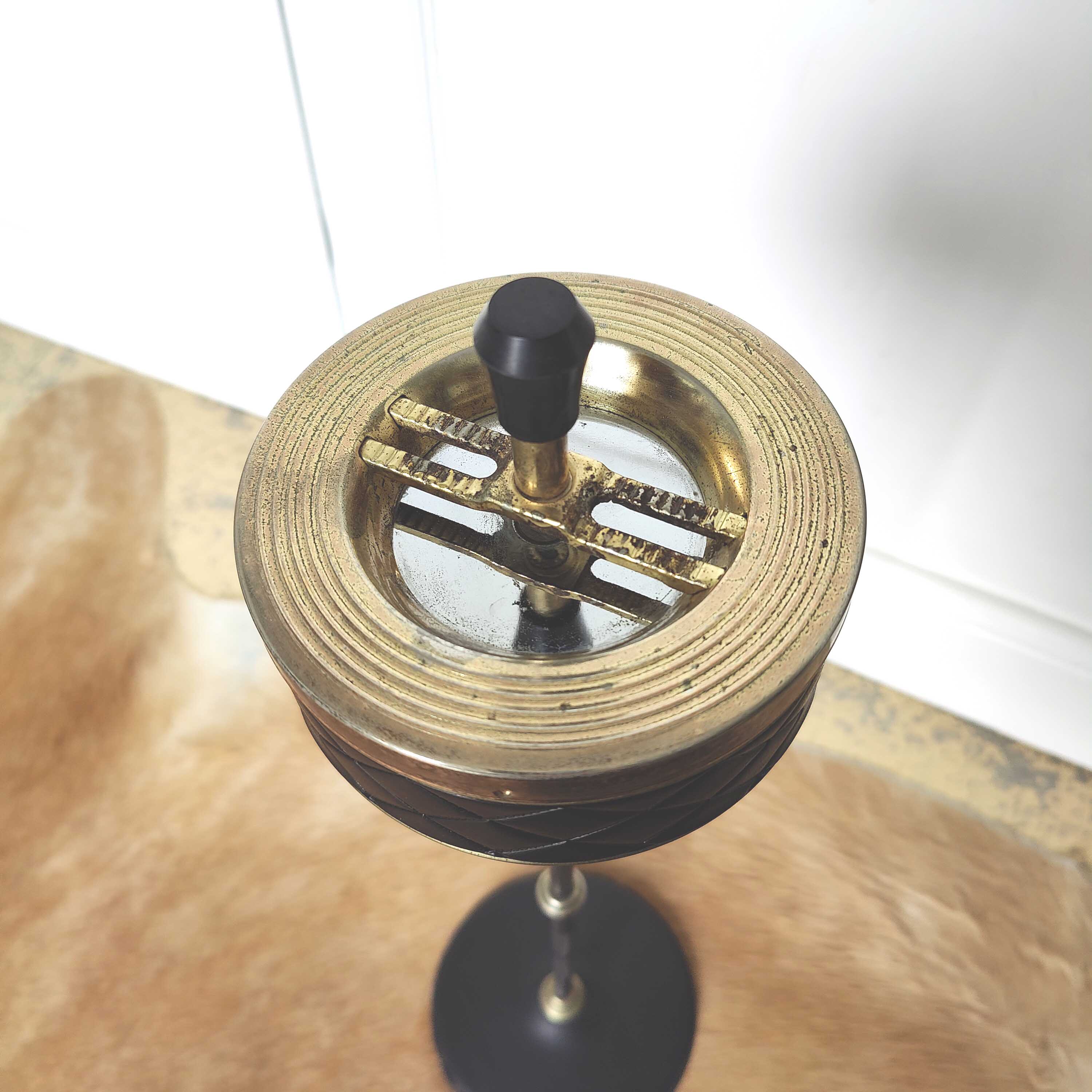 Vintage standing ashtray