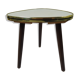 Tripode en formica repose plante - blanc - vintage