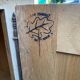Vintage sideboard in solid oak from France, 20th century, 250cm