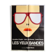 Poster "Eye stripes" by Carlos Saura 120x160 1978