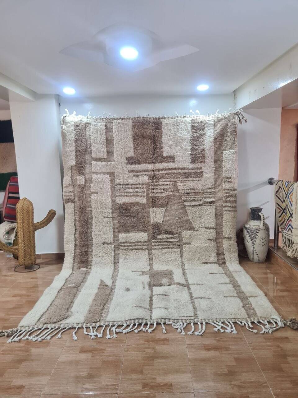 Handmade Beni Ouarain rug 300x200 cm