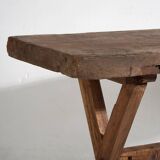 Antique rustic solid wood table (c.1900)