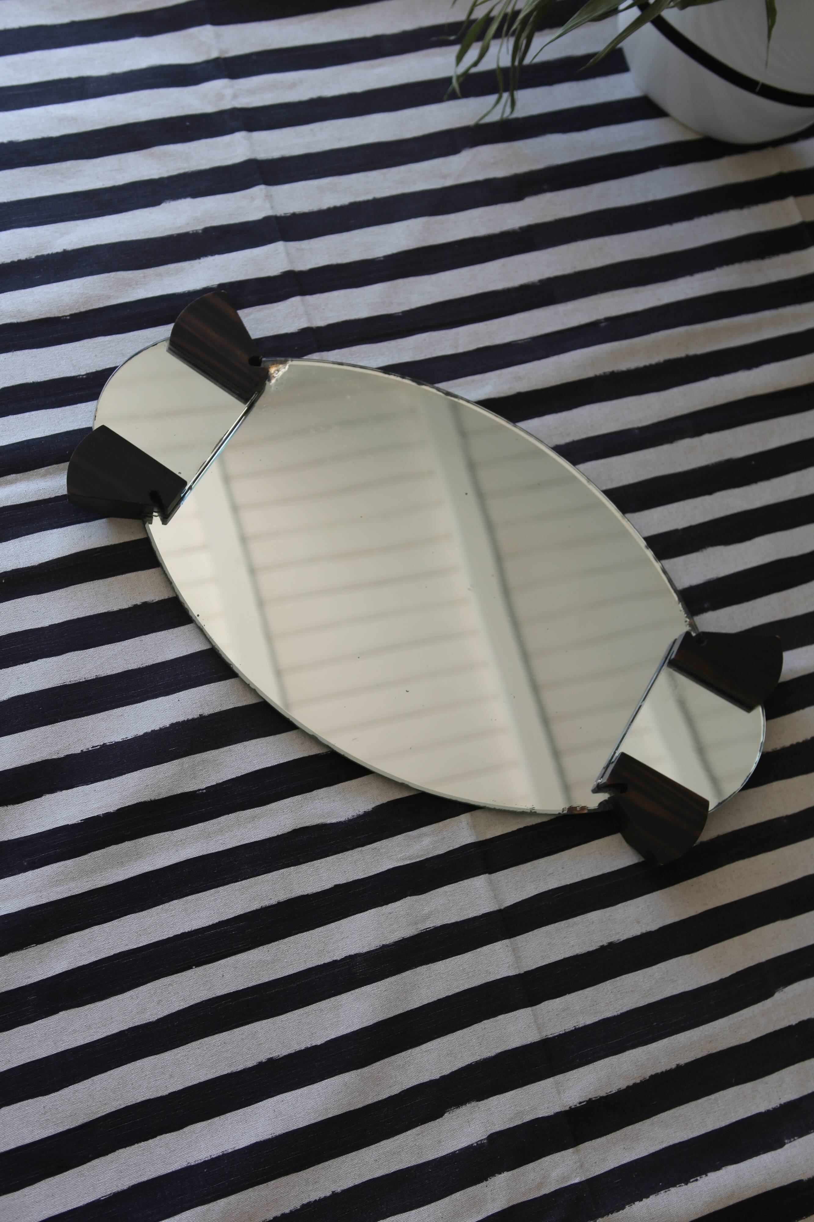 Art Deco mirror tray