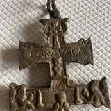 18th century bronze reliquary cross of Caravaca