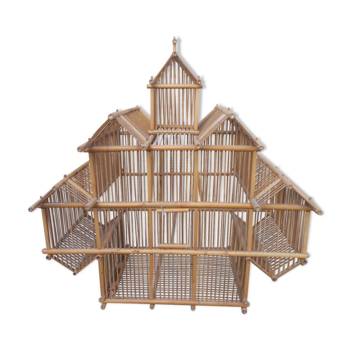 Cage oiseau en bambou