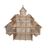 Bamboo bird cage