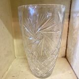 Bohemian crystal vase
