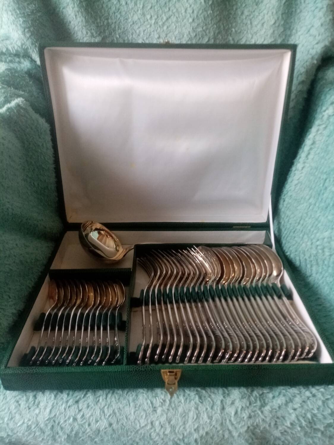 37-piece cutlery set by christofle, marly model