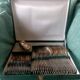 37-piece cutlery set by christofle, marly model