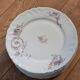 Set of eight Limoges porcelain plates