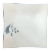 Opaline glass trinket tray by Bernard Gilbert