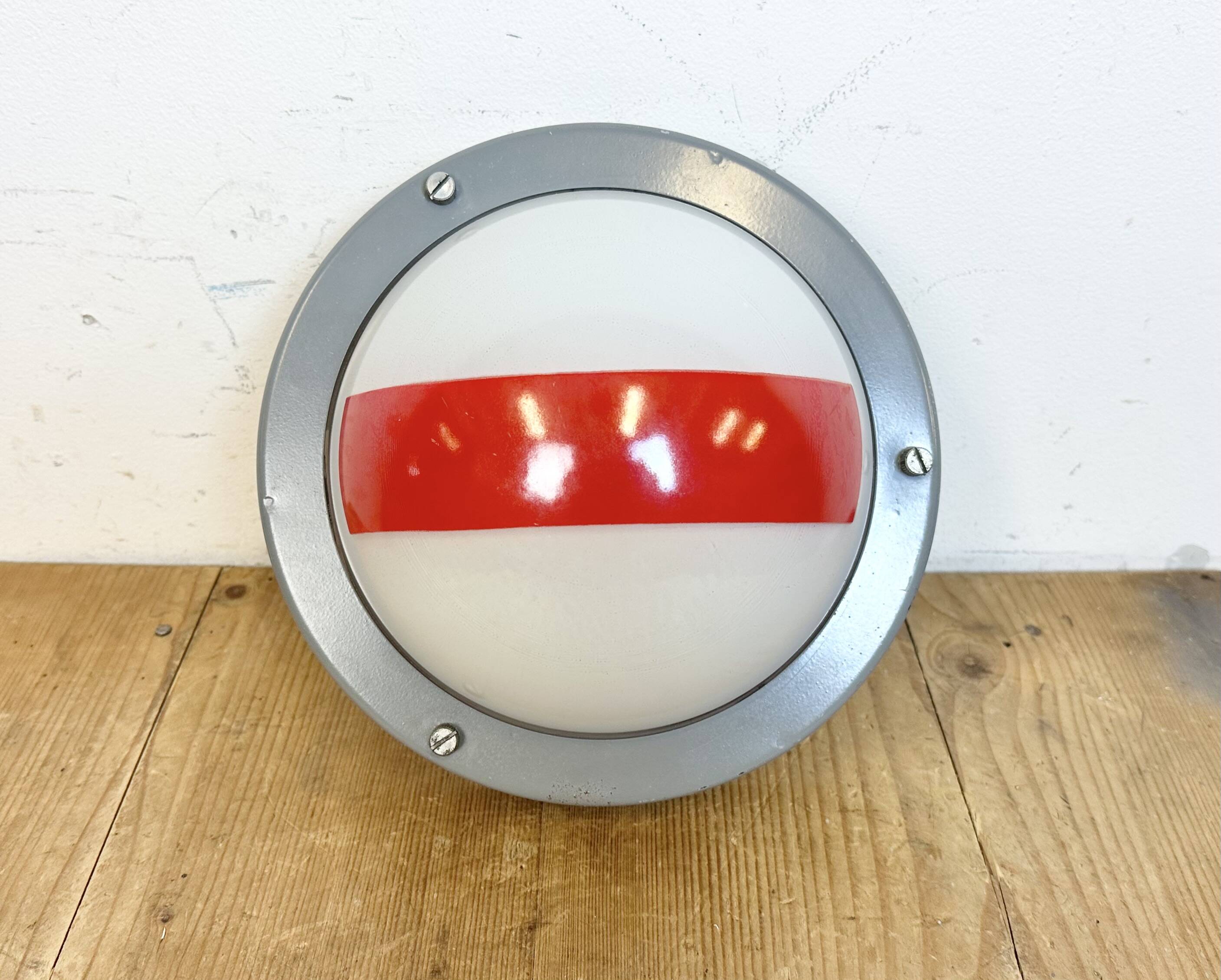 Vintage Emergency Wall or Ceiling Light, 1970s