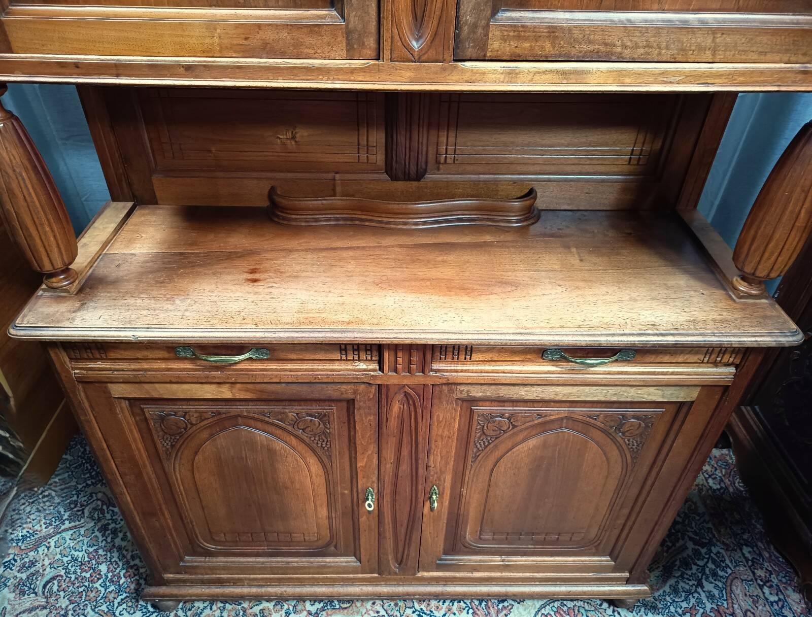 Art Deco walnut sideboard