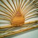Rattan headboard of the 70s