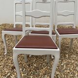 Suite of 4 chairs