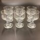 Set of 6 Spiegelau crystal glasses
