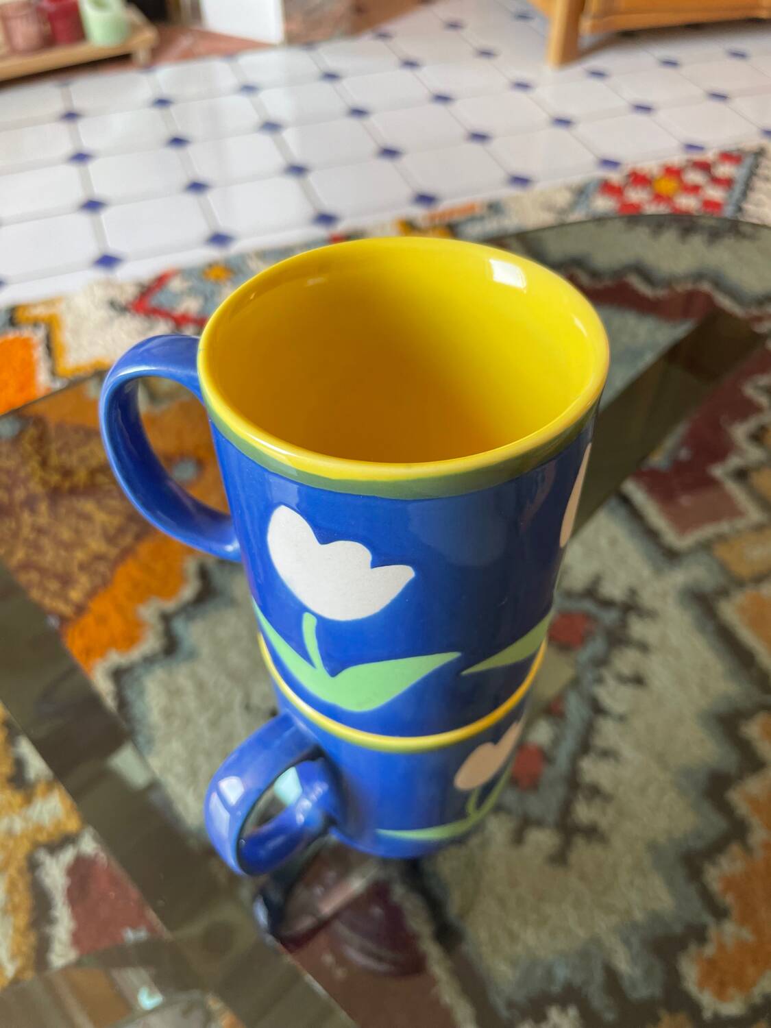 Duo de mugs « just mugs » 80’