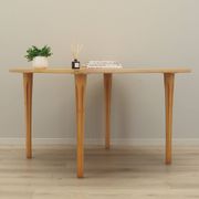 Beech table, Danish design, 1970s, designer: Takshi Okamura & Erik Marquard