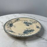 Plate dish iron earth Royat Sarreguemines