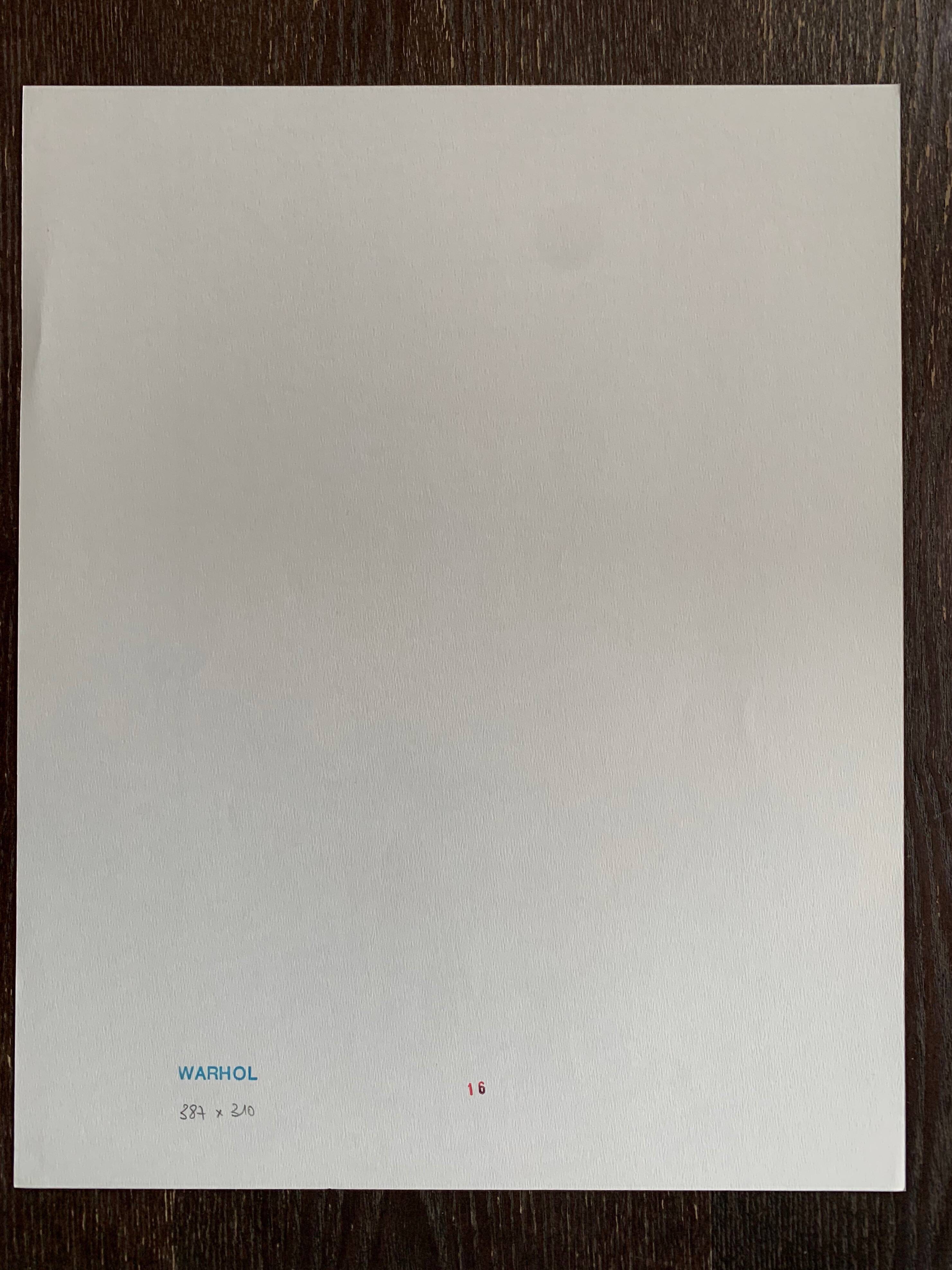 Original vintage pop art poster reissue of Andy Warhol's "Campbells Soup Tomato" 1962