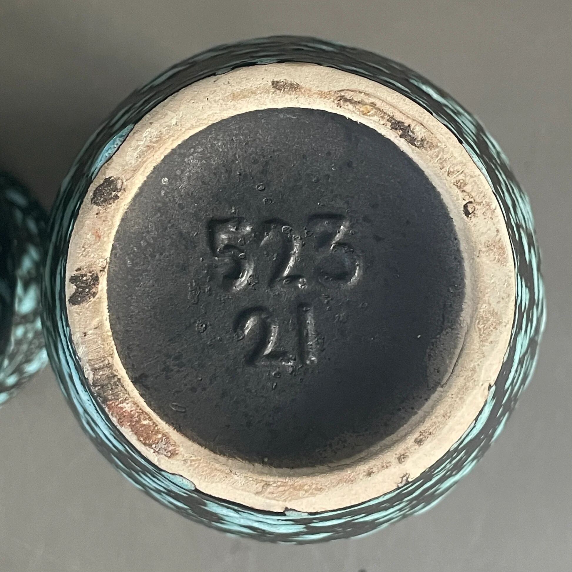 Paire de vases fat lava West Germany - Ref 931