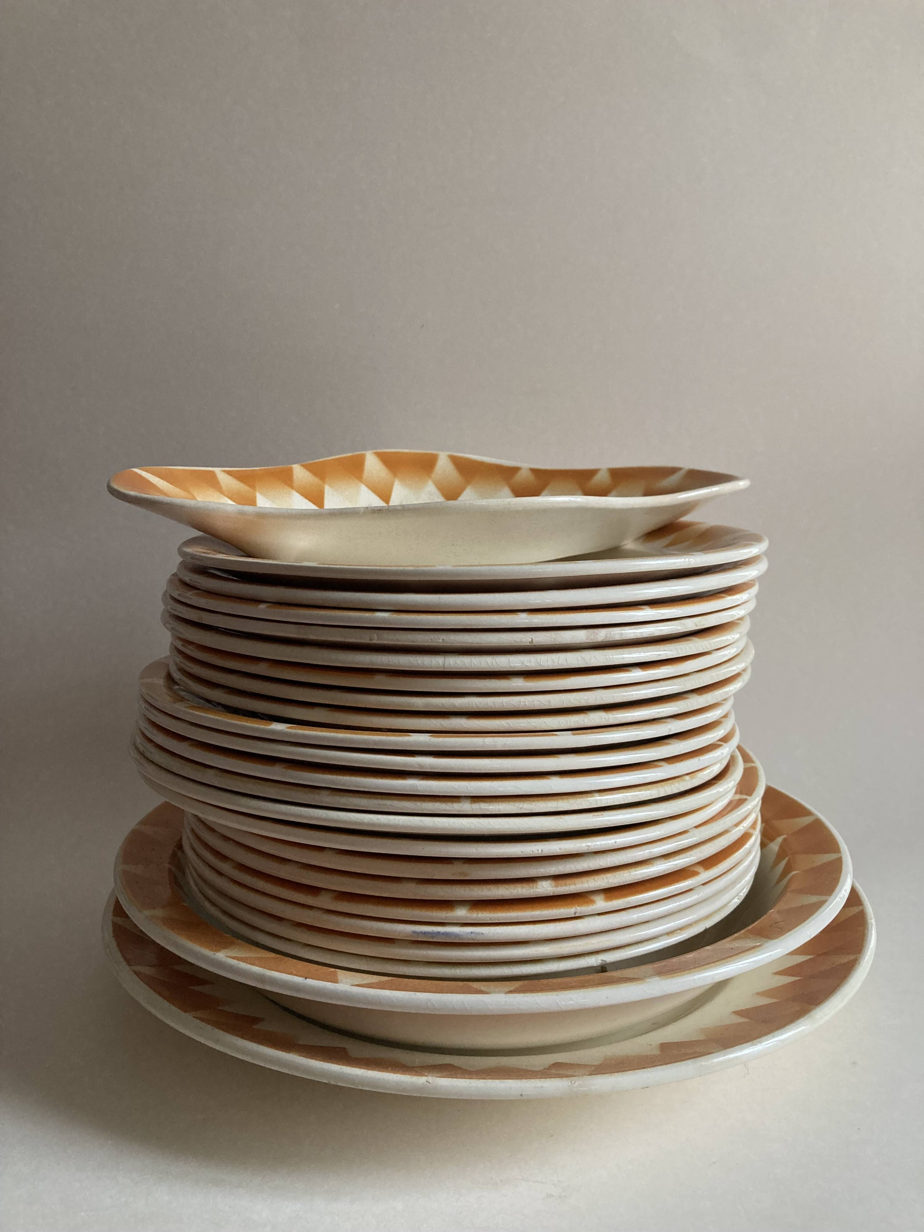 Longwy tableware