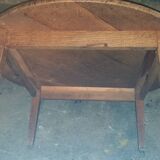Solid oak coffee table
