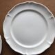 4 Villeroy and Boch cream white dessert plates