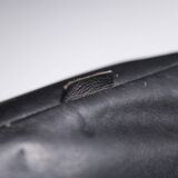 Stunning lounge chair The Rock in black leather by Gerard Van Den Berg - Montis