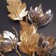 Wall light floral vintage