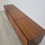 Vintage ARP sideboard in teak 1960s design Guariche Minvielle