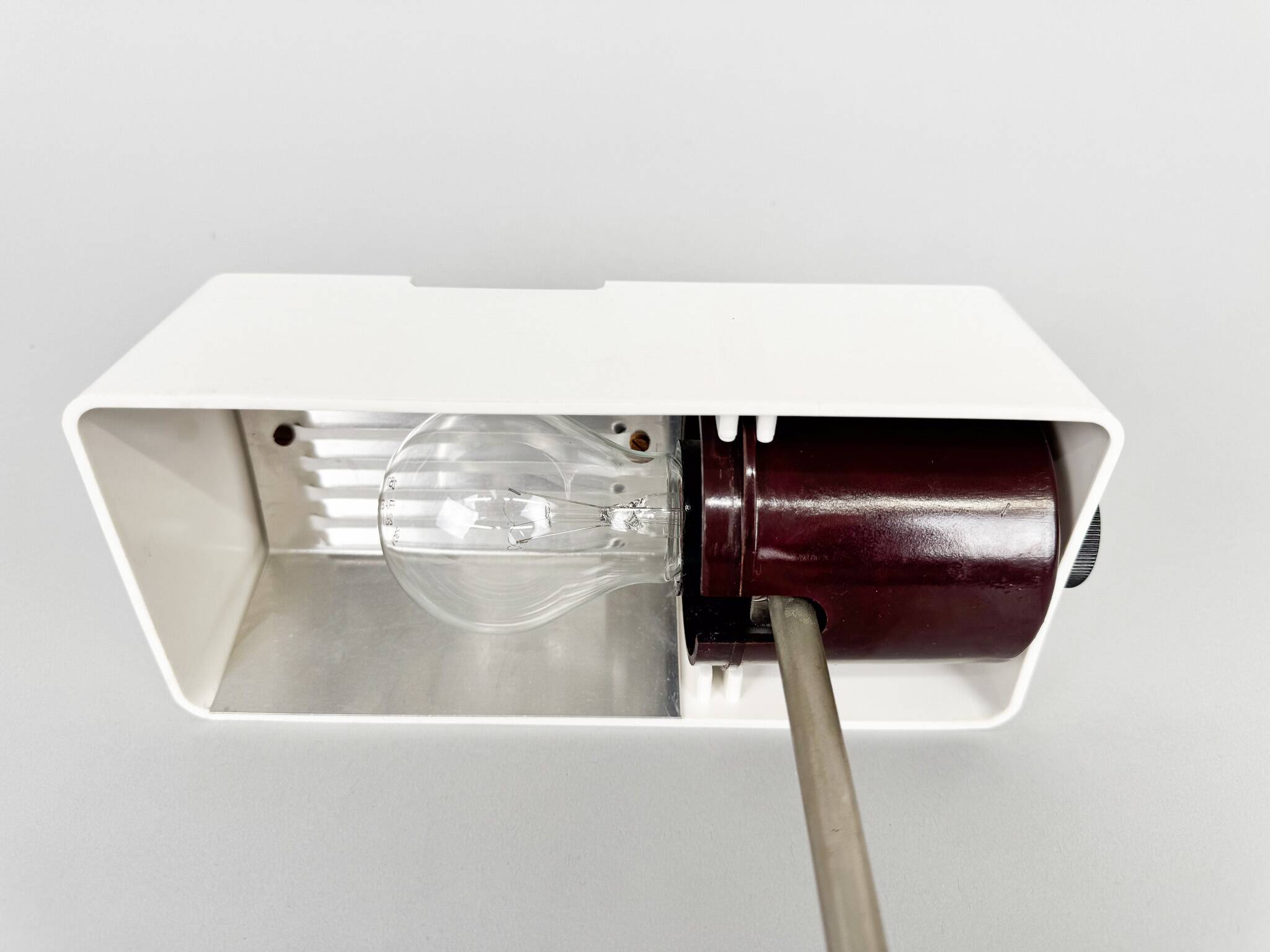 Space Age Bakelite Desk Lamp by Klaus Musinowski for VEB Dresden, Germany