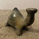 Ceramic camel statuette