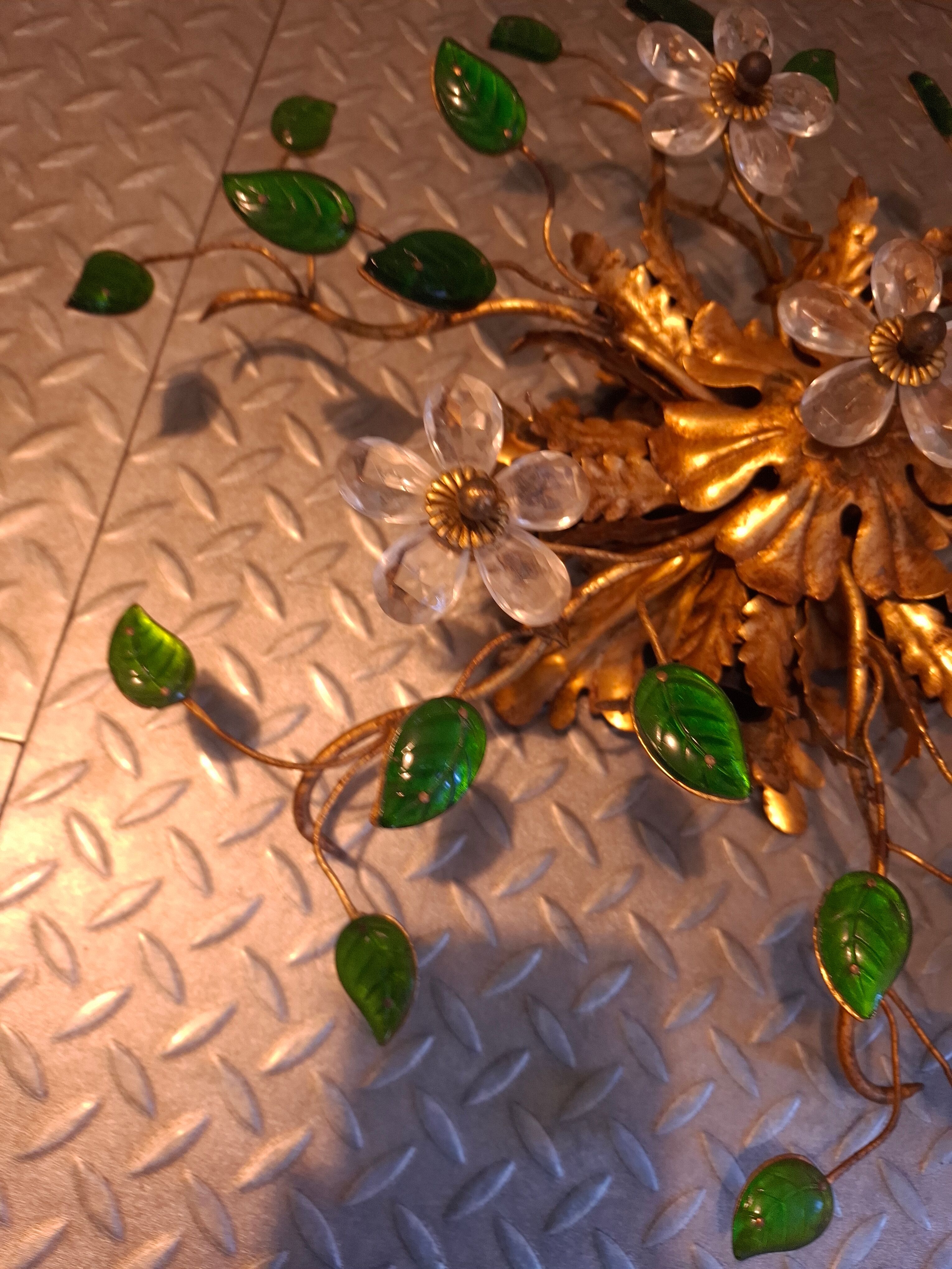 Murano ceiling light by Banci Firenze