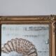 Antique rectangular mirror with mouldings 103 x 68