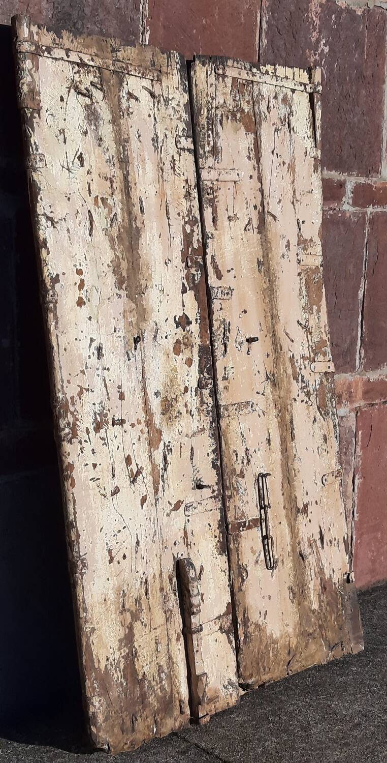 "Ethnic" double door, antique (19th/early 20th century)