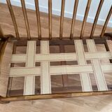 2-seater rattan bench