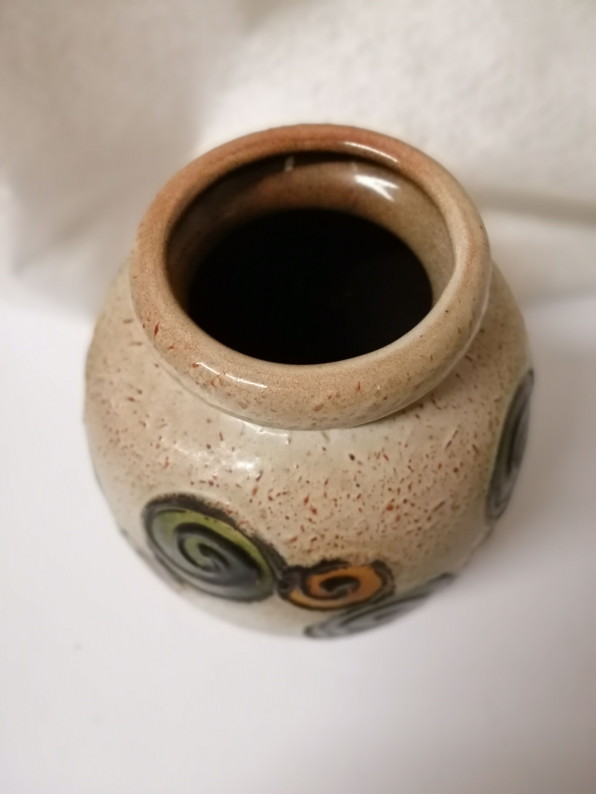West Germany ball vase